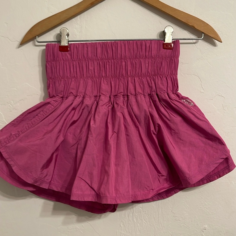 Free people movements skirts metallic pink size XS